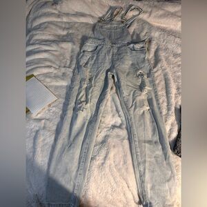 Forever 21 Jean Overalls